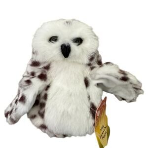 Folkmanis Little Snowy Owl Puppet 8” Interactive Harry Potter Owl Child Size